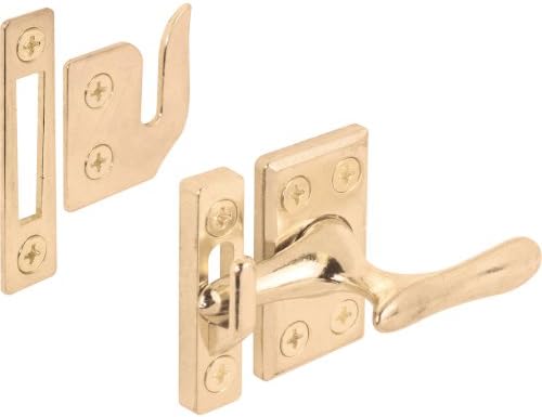 Linha Prime H 3553 Linha H-3553 Lock Line, 1-7/8 em L, Diecast Zinc, 1-7/8 , Brass