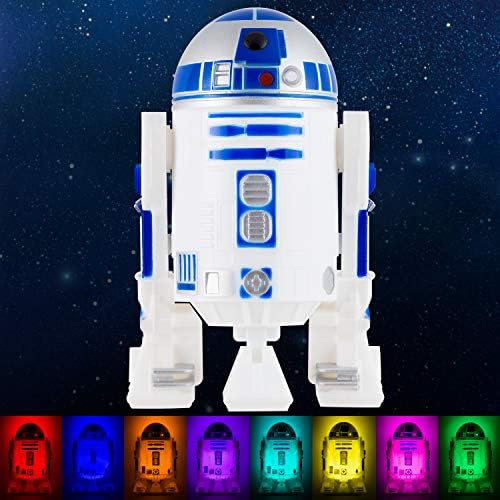Star Wars BB-8 LED LEITA NOITE, MUDANÇA DE COLOR, EDIÇÃO DO COLECTOR, Sensor do anoitecer, plug-in, Disney, Galaxy,