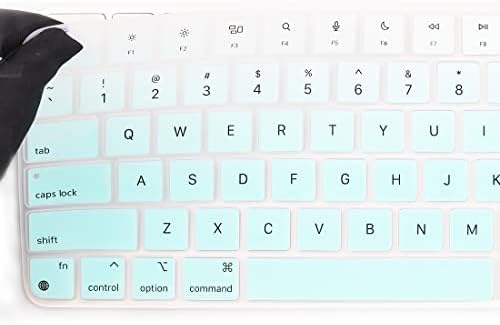 Capa do teclado Skin para 2022 2021 Teclado mágico de maçã de 24 polegadas com ID de toque, acessórios IMAC 24 polegadas, Protetor