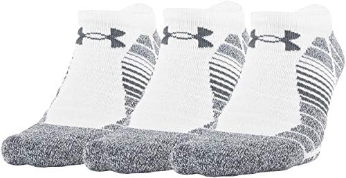 Under Armour Unisisex-Adults Performance No Show Socks, 3 pares