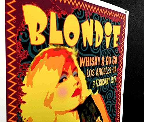 Blondie Poster Whisky A Go em Desempenho de Desempenho SN 100 David Byrd Coa