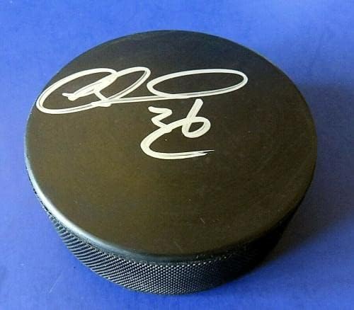 Matthew Barnaby assinou Hóquei Puck ~ JSA NN60091 - Pucks de NHL autografados