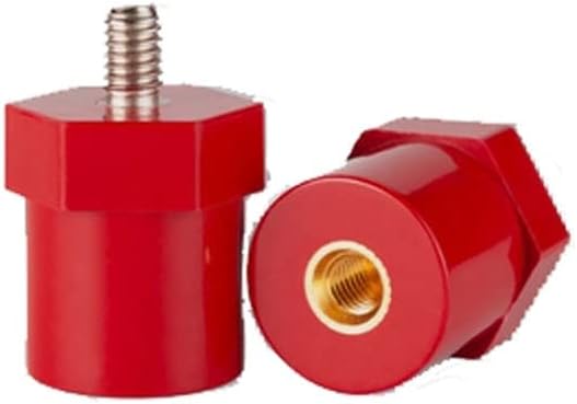 1PCS M4 16mm Diâmetro externo Isolamento Energy Studs com haste de rosca de haste externa Cabeça de porca de porca coluna