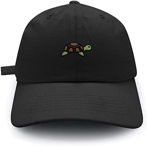 JPAK Turtle Baseball Cap bordado com algodão, chapéu de pai - zoológico