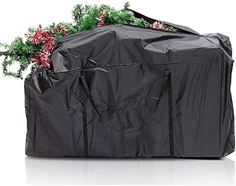 Saco de armazenamento de árvore de Natal da FGYSFT - 210d Capas de cobertura de árvore de Natal 210 Pacote de almofada à prova