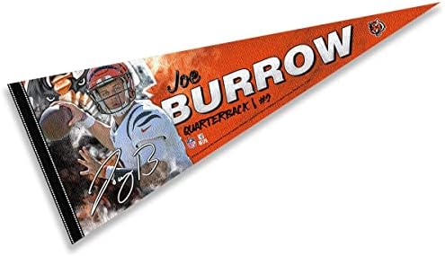 Cincinnati Bengals Burrow Pennant Banner Flag