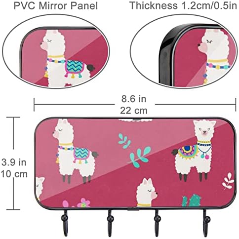 Ganchos de parede Guerotkr, ganchos pendurados, ganchos pegajosos para pendurar, alpaca
