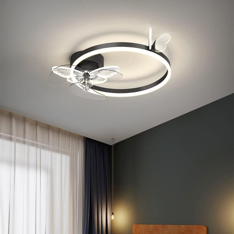 Chezmax moderno lâmpada de ventilador de teto nórdico moderno 2022 LUZ LUZ LUZ LUBRAS Simples Lâmpadas Inteligentes para