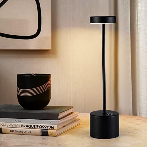 Lâmpada de mesa, pequena lâmpada de mesa portátil portátil externo