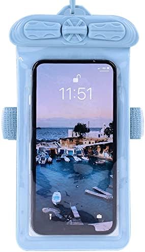 Caixa de telefone Vaxson, compatível com Kyocera Duraforce Pro 2 Pro2 Bolsa à prova d'água [não protetor de tela Film] Blue