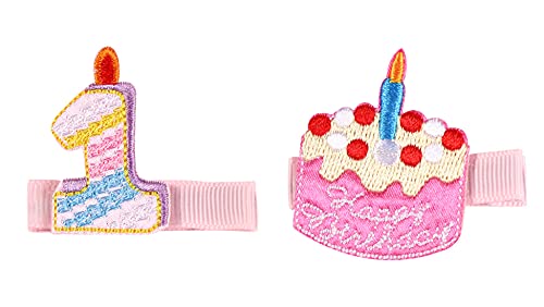 Baby Birthday Hair Clip Birthdays Acessórios para meninas ZFJ27