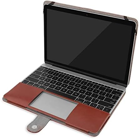 Mosis PU CAEL CASO COMPATÍVEL com MacBook 12 polegadas Caixa A1534 com Retina Display 2017 2015 Lançamento, Portfolio