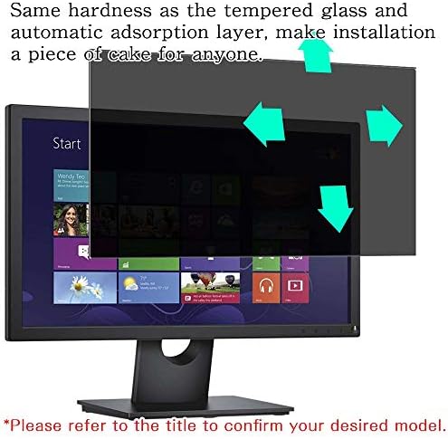 Protetor de tela de privacidade Synvy, compatível com HP Lv2311 23 Monitor de exibição Protetores de filmes anti -espiões