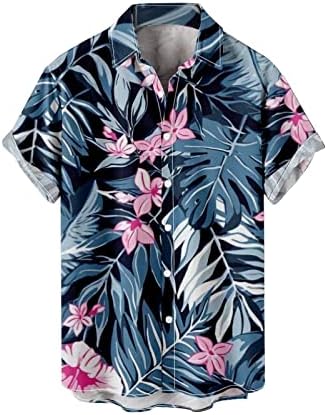 Camisetas T de Summer de BmieGM Summer Trending Trends para homens de férias de verão masculino Trendência da moda de praia