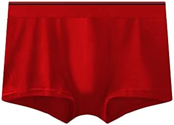 BMISEGM Mens boxer shorts íntimos de cueca masculina listras de boxer masculinas de tamanho elástico grande masculino