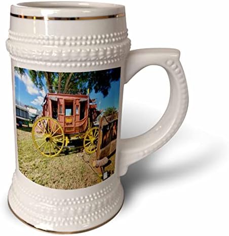 Imagem 3drose da foto de Old Stagecoach na Florida Fair - 22oz de caneca