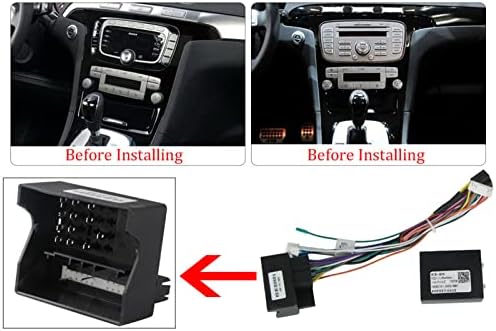 Admlzqq 9 polegadas Android 11 estéreo de carros para Ford S-Max 06-15 Audio touchscreen GPS Navigation Unidade Wi-Fi/Bt