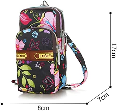 Moda neutra de nylon à prova de água Os estudantes impressos impressos ao ar livre de bolsa de saco de saco de ombro