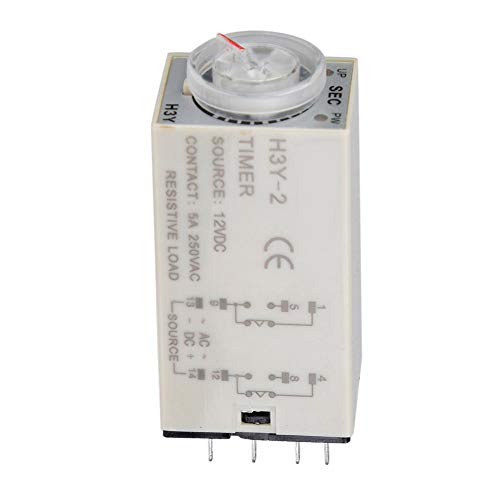 Relé de Keyren Power On Time, H3Y-2 Power on Time Relé controle do timer de atraso de controle de 8vdc