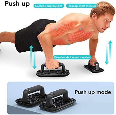 Aerlang Ab Roller, Roller AB ROLUÇÃO + PUSH UP PLACA MULTIFUNCIONE