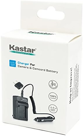 Carregador de bateria Kastar com adaptador de carro para Nikon En-El3E En-El3 EN-EL3A MH-18 MH-18A e Nikon D300 D200