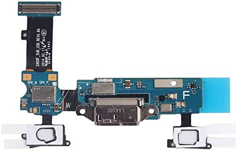 MMOBiel Dock Connector Compatível com Samsung Galaxy S5 2014 - Porta de carregamento - Porta de fone de ouvido/substituição de