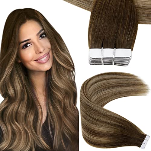 【Salvar mais】 Easyouth One Pack Pack Encontro sem costura Extensões de cabelo cabelos humanos reais e um clipe de pacote