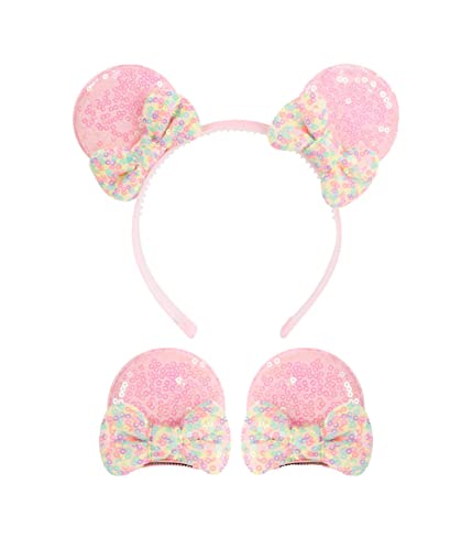 LoveFairy Baby Girl's Cute Mouse Orezes Lantejou