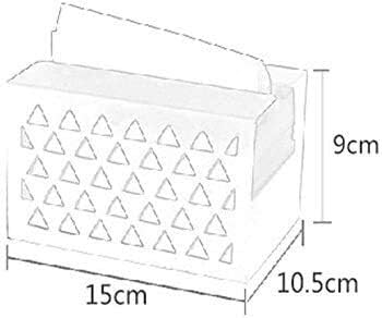 Caixa de lenços de papel, caixa de lenços de papel ferro retangular de papel de guardana