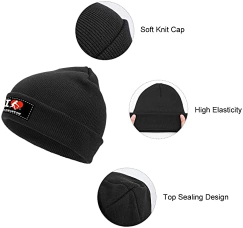 Eu amo chapéus de badminton gorro de malha quente chapéu de inverno chapéu de esqui bap sloithy para homens/mulheres