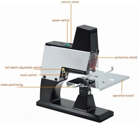 Newtry Selddle Stitch Spapler, grampeador de sela elétrica, Stitcher de sela manual da área