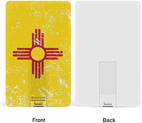 Cartão de crédito de bandeira do Estado do Novo México Drives Flash de Memória Personalizada Chave dos Presentes Corporativos e