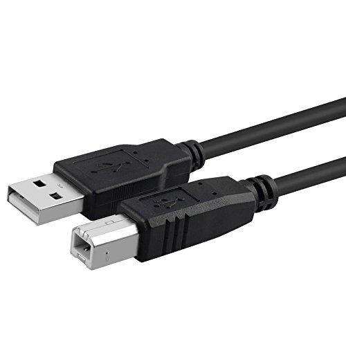 6ft USB 2.0 Tipo AB A Male a B Cabo masculino A -B mm Fio de cabo 1,8m para impressora - Axgear