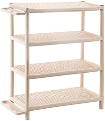 KMMK CLOSET ENTRADA PARTILHA PLÁSTICA PLÁSTICA PLÁSTICA RACK RACK RACK MULTIFUNCIONAL Rack de armazenamento com guarda-chuva/toalha,