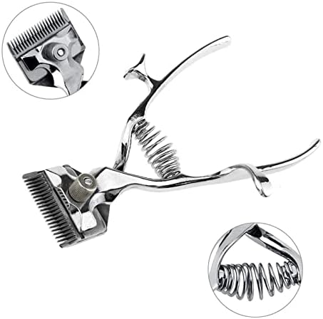 Kakalote Manual Hair Clipper salão de barbeiro aparador vintage hand clipper para casa, cuidados de animais de estimação