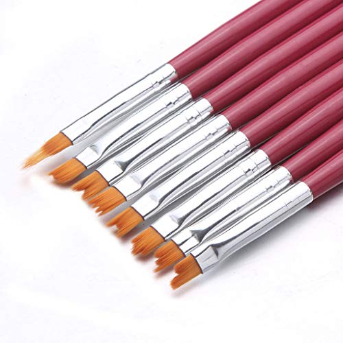 8 caneta de caneta pintada com caneta estampada de um-pétala conjunta canetas de pontapé para pintura