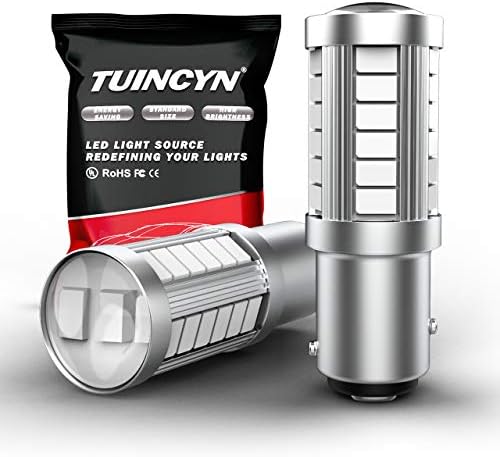 Tuincyn 1157 Bay15D LED BULLA BRILHANTE BREAÇÃO LUBLA DE FREIO RED BRILHO 8000K 5630 33SMD 2057 2357 7528 2057A 1157A 2357A SINAIS DE