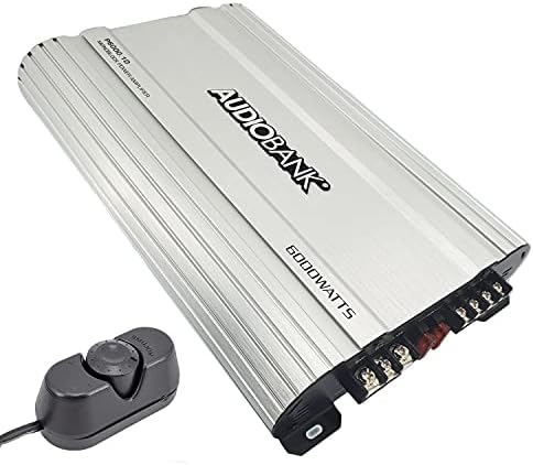 AudioBank P6001-G2 Monobloco 6000 Watts Classe D 1 ohm de estéreo de áudio de carro com ampliação de atividades de alumínio