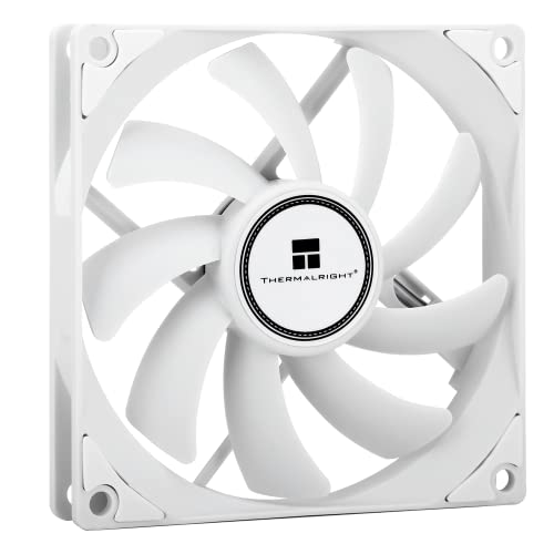 Termalright TL-9015W 9cm Fan Slim Fan White, rolamento hidráulico 15mm Film Slim Caso, 4pin PWM 2700 rpm.