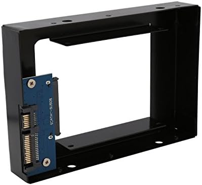 IO Crest iocrest 2.5 a 3,5 SSD SATA DISCO RUSTO KIT Adaptador de montagem de alumínio com componentes da porta SATA Outros SY-ACC25044