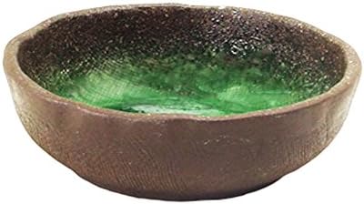 初山窯 Bowl, 9φ × 3cm, Iga Hakabuki