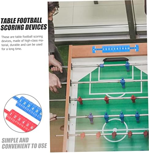 Inoomp 4 PCs Futebol Mini Footballs for Kids Billiards Acessórios Mini Acessórios Table Soccer Score