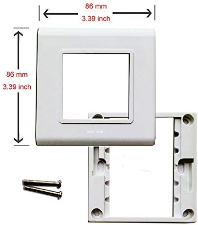 SC Simplex conectores USB Informações Tampa da placa de parede com módulos Montagem de parede Monta de tomada de placa facial