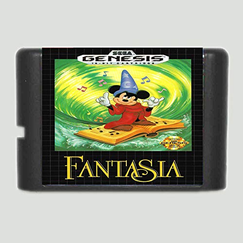 Cartucho de jogo Fantasia Card de 16 bits MD para Sega Mega Drive para Gênesis-Pal-J