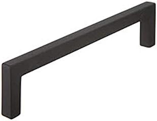 Pacific Home Decor P-87228.BK Modern Square Pull 160mm Black fosco