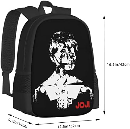 Grinfab jo%ji banda unissex mochila leve que viajava mochila legal Cool Capacidade Bolsa de computadores ombros da faculdade