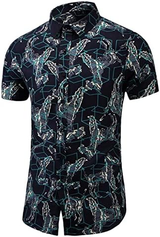 BMISEGM Summer mass camisas de verão Novo masculino de manga curta de manga curta Plus Size Size Casual Voia V Camisetas