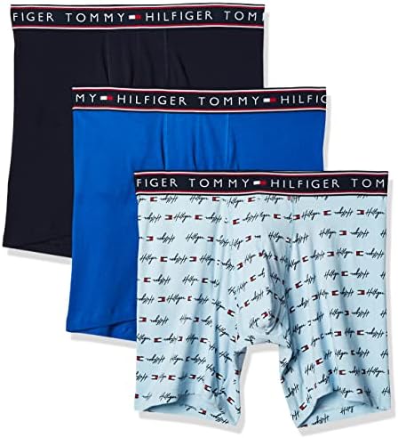 Tommy Hilfiger Men's Cotton Stretch 3-Pack Boxer Brief