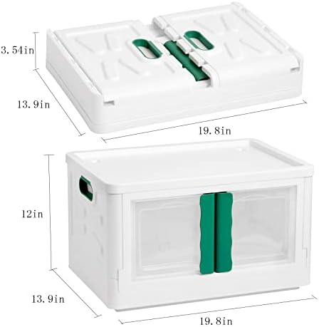 Libes de armazenamento de Rula, caixas de armazenamento com tampas, 45 recipientes de armazenamento de plástico QT