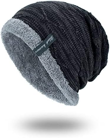 Chapéu de couro Homens homens unissex sólido chapéu de tricô de tricô inverno luxuoso chapéu de malha quente lã de lã